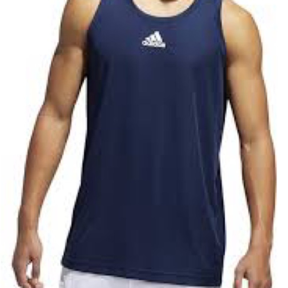 Adidas Navy Blue Tank Top